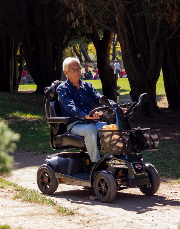 stannah master teste drive scooter