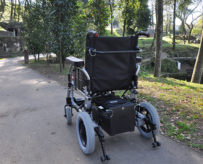 cadeira de rodas electrica com freios