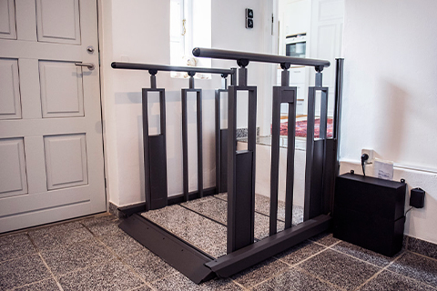 FlexStep na posição de rampa