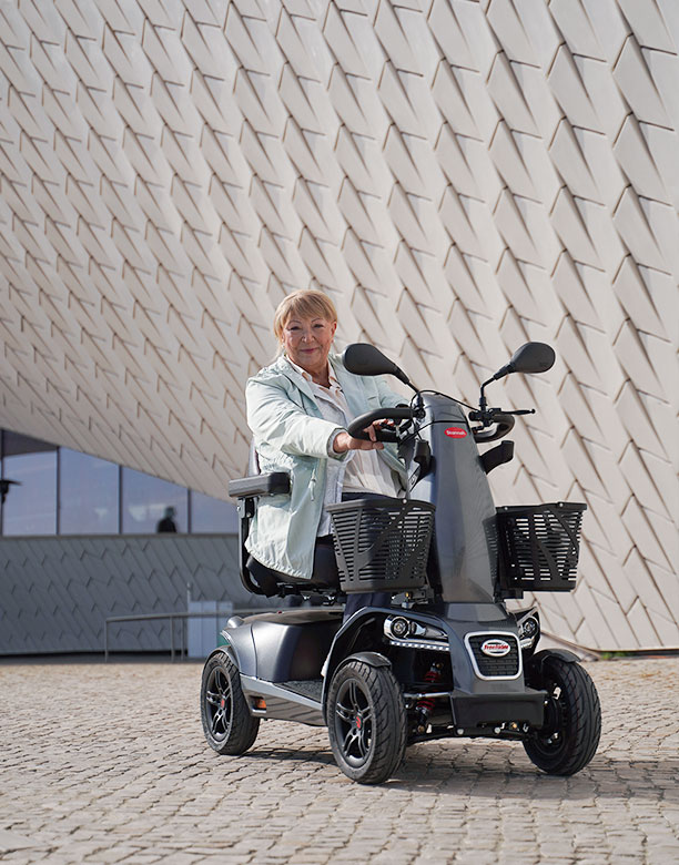stannah master teste drive scooter