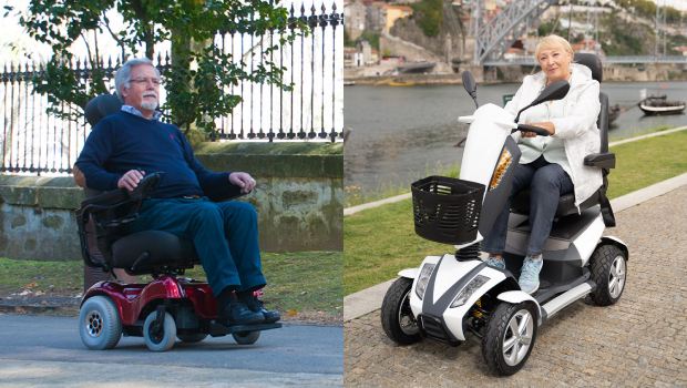 Eliminar barreiras arquitetónicas com cadeiras de rodas elétricas ou scooters de mobilidade Stannah